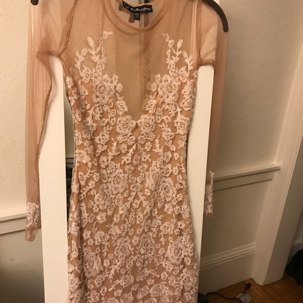 White Luau Mini Dress - For Love & Lemons